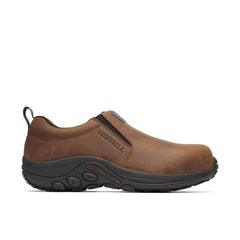 Men Jungle Moc Leather Hi-Vis Carbon Fiber Low Wide Width - Slip Ons