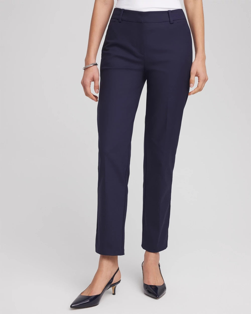 Chico's Emme Slim Ankle Pants PASSPORT BLUE