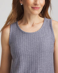 Chico's Cozy Tank PASSPORT BLUE