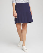 Chico's Zenergy® UPF Pleated Skort PASSPORT BLUE