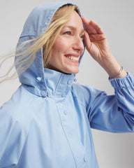 Chico's Zenergy® Twill Rain Jacket CRYSTAL TOPAZ