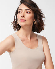 Chico's Microfiber Tank SOFT LATTE