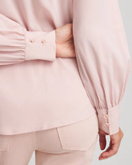 Chico's Classic-Fit Collared Shirt ROSE SMOKE