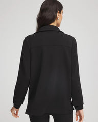 Chico's Zenergy® Collared Tunic BLACK