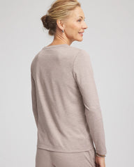Chico's Zenergy® Cloud Asymmetrical Top ROCKY MOUNTAIN