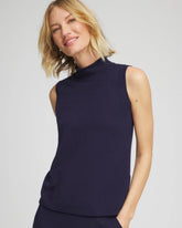 Chico's Zenergy® Luxe Sleeveless Turtleneck PASSPORT BLUE