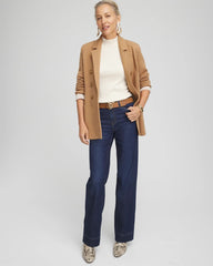 Chico's Ella Mockneck Sweater ENGLISH CREAM