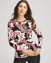 Chico's Touch of Cool™ Layering Tee BLACK