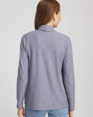 Chico's Cozy Cardigan PASSPORT BLUE