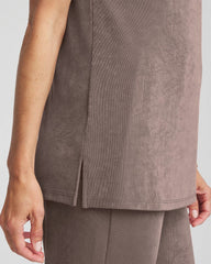 Chico's Travelers™ Classic Side-Slit Tank DEEP TAUPE