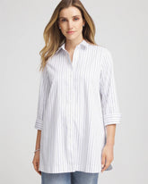 Chico's No Iron™ Classic-Fit Tunic BLUE LOTUS