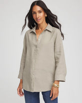 Chico's No Iron™ Linen Shirt WASHED SAGE