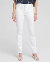 Chico's No Stain Girlfriend Jeans ALABASTER