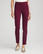 Chico's Modern Pull-On Ankle Jeggings DEEP CHIANTI