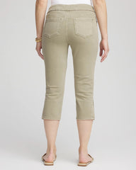 Chico's 19" Pull-on Capri Jeans WASHED SAGE