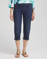Chico's 17" Pull on Capris LUNABELLE INDIGO