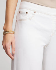 Chico's Petite Seeded Pull-On Wide-Leg Jeans NATURAL SEEDED