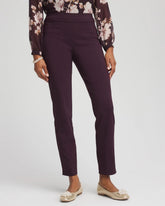 Chico's Brigitte™ Slim Pull-On Ankle Pants NIGHT BLOOM