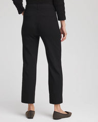 Chico's Emme Straight Ankle Pants BLACK