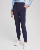 Chico's Zenergy® UPF Piped Ankle Pants PASSPORT BLUE