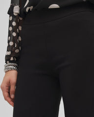 Chico's Brigitte™ Slim Wide-Leg Pants BLACK