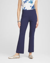 Chico's Lightweight Juliet Kick Flare Pants PASSPORT BLUE