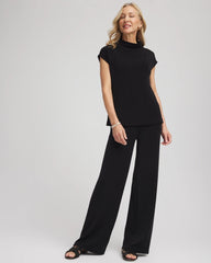 Chico's Travelers™ Wide-Leg Pocket Pants TRAVELERS BLACK