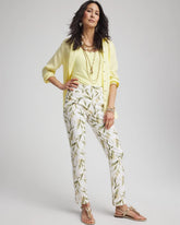 Chico's Brigitte™ Slub Slim Ankle Pants ALABASTER