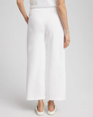 Chico's Zenergy® Beach Slub Cropped Pants ALABASTER