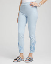 Chico's Brigitte™ Embroidered Ankle Pants CRYSTAL SPRINGS