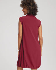 Chico's Zenergy® UPF Bungee Dress RUSSET RED