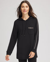 Chico's Zenergy® Caviar Bead Sweatshirt BLACK