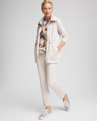Chico's Zenergy® Cinch-Waist Jacket SMOKEY TAUPE