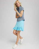 Chico's Zenergy® UPF Pleated Skort PARADISO BLUE