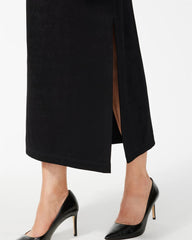 Chico's Travelers™ Side-Slit Maxi Skirt TRAVELERS BLACK