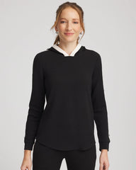 Chico's Zenergy® Grommet Top BLACK