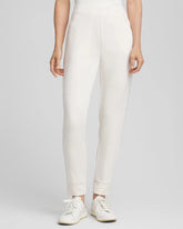 Chico's Zenergy® Rhinestone Joggers ENGLISH CREAM