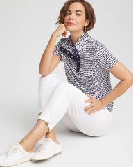 Chico's Zenergy® UPF Bungee Neema Cropped Pants ALABASTER