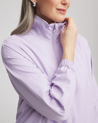 Chico's Zenergy® UPF Striped Jacket VIOLET AURA