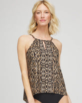 Chico's Miraclesuit® Topkapi Tankini BLACK/MULTI