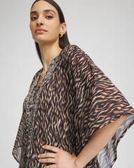 Chico's Miraclesuit® Topkapi Caftan BLACK/MULTI