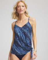 Chico's Magicsuit® Via Roma Alex Tankini BLUE MULTI