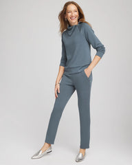 Chico's Zenergy® Soft Popover Top STORMY WEATHER