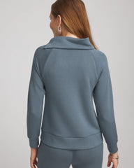 Chico's Zenergy® Soft Popover Top STORMY WEATHER