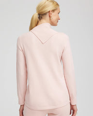 Chico's Zenergy® Luxe Envelope Neck Sweater ROSE SMOKE