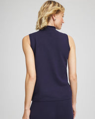 Chico's Zenergy® Luxe Sleeveless Turtleneck PASSPORT BLUE