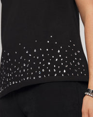 Chico's Travelers™ Embellished Scoopneck Tank TRAVELERS BLACK