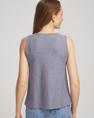 Chico's Cozy Tank PASSPORT BLUE