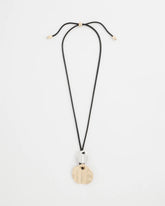 Chico's Crinkle Mixed Metal Pendant MIXED METALS