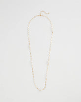 Chico's Pearl and Link Necklace PEARL